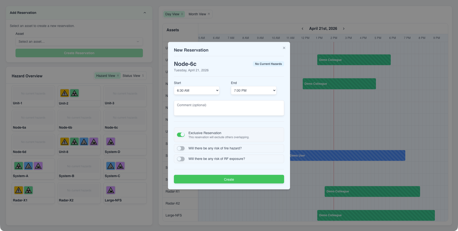 Drag and Drop Scheduling